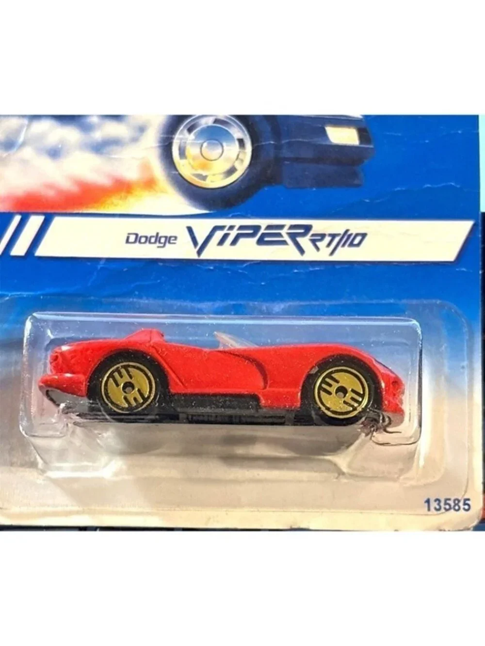 Vintage Die Cast Hot Wheels 1994 Red Dodge Viper RT/10 Car 13585 Collectible New